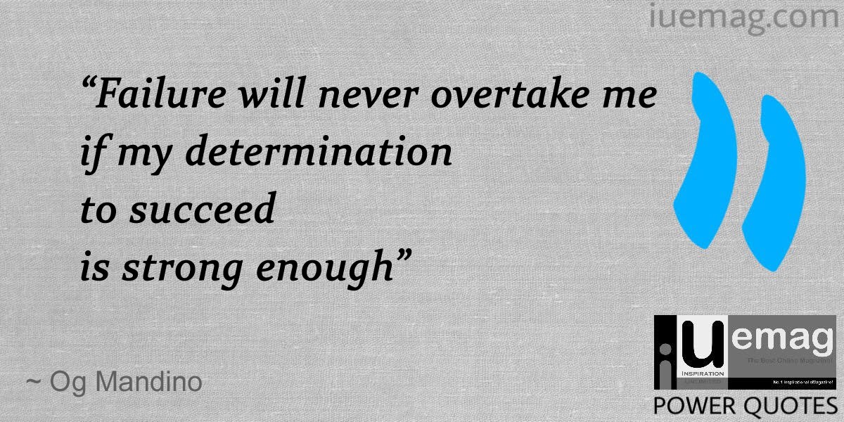 Determination Quotes For Success