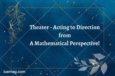 Theater Acting to Direction