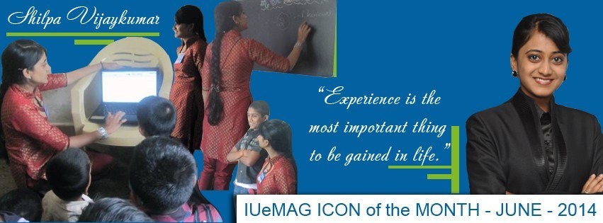 Shilpa Vijaykumar, IUeMag ICON of the MONTH June 2014