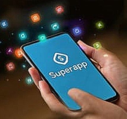mobile data analytics and mobile smart phone in palm