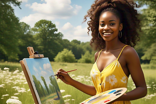 An Inspired girl painting-8 Ways to Stay Inspired and Motivated Every Day An Inspired girl painting-8 Ways to Stay Inspired and Motivated Every Day