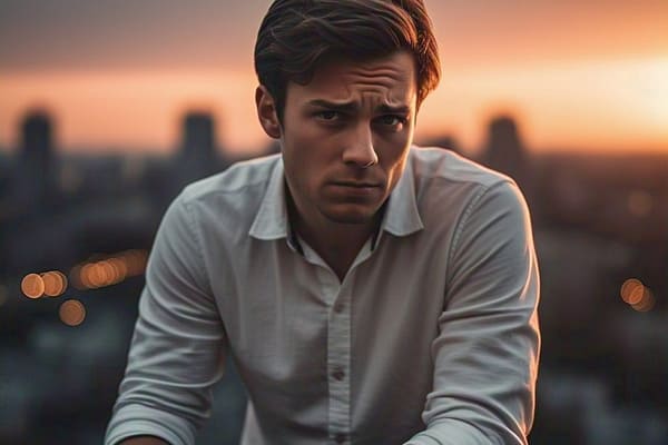 A man feeling regret and guilt-Ways to Let Go of Guilt and Regret from the Past