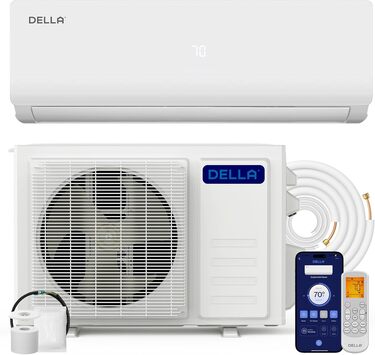 DELLA Versa Series 18000 BTU Wifi Mini Split AC Work with Alexa 19