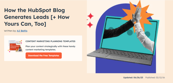 HubSpot Case Study: HubSpot’s Blogging Strategy and Its Impact on Branding