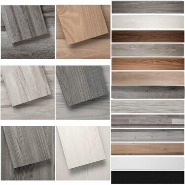 LUCiDA SURFACES Luxury Vinyl Floor Tiles-Peel & Stick Adhesive Flooring