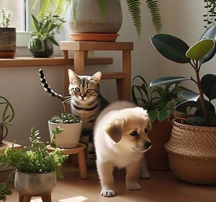 Pet-Friendly Houseplants: Safe Greenery Options for Homes with Cats & Dogs