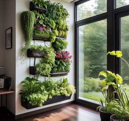 Vertical Gardens & Living Walls: How to Bring Nature Indoors Without Taking Up Space