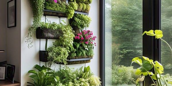 Vertical Gardens & Living Walls: How to Bring Nature Indoors Without Taking Up Space