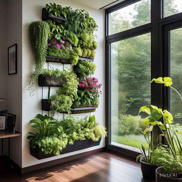 Vertical Gardens & Living Walls: How to Bring Nature Indoors Without Taking Up Space Vertical Gardens & Living Walls: How to Bring Nature Indoors Without Taking Up Space