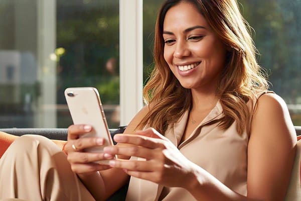 Why Covering More Positive News Can Transform Internet Audiences A woman reading positive news- Why Covering More Positive News Can Transform Internet Audiences