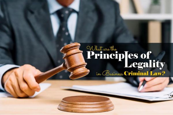 What are the Principles of Legality in Business Criminal Law?