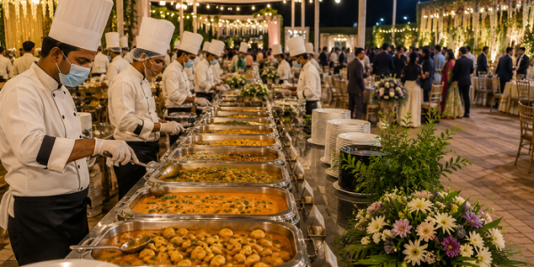 How Professional Caterers Like Swaad Caterers Manage Large Guest Counts Without Compromising Quality