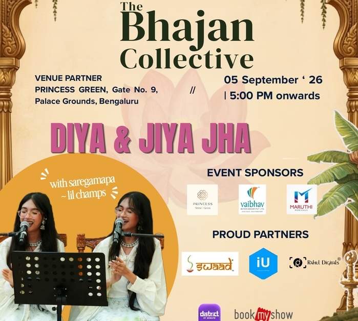The Bhajan Collective to Bring the Soul of Vrindavan to Bengaluru with Diya & Jiya Jha