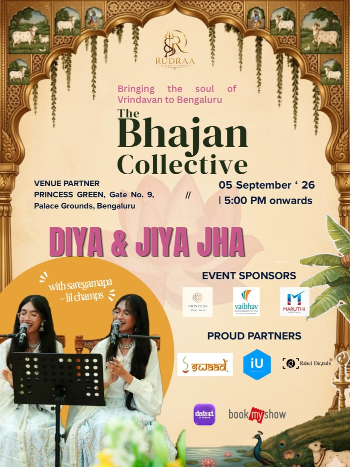 The Bhajan Collective to Bring the Soul of Vrindavan to Bengaluru with Diya & Jiya Jha