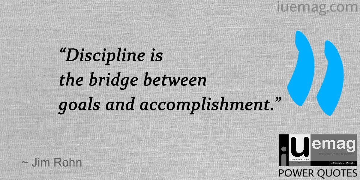 Inspiring Quotes On Discipline