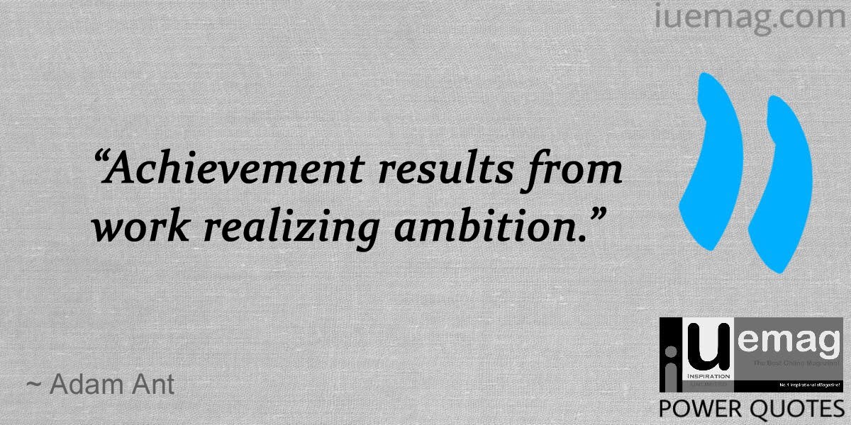 Inspiring Quotes: Ambition
