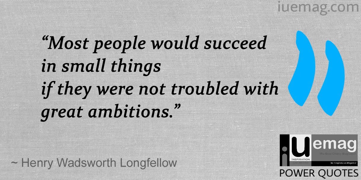 Inspiring Quotes: Ambition