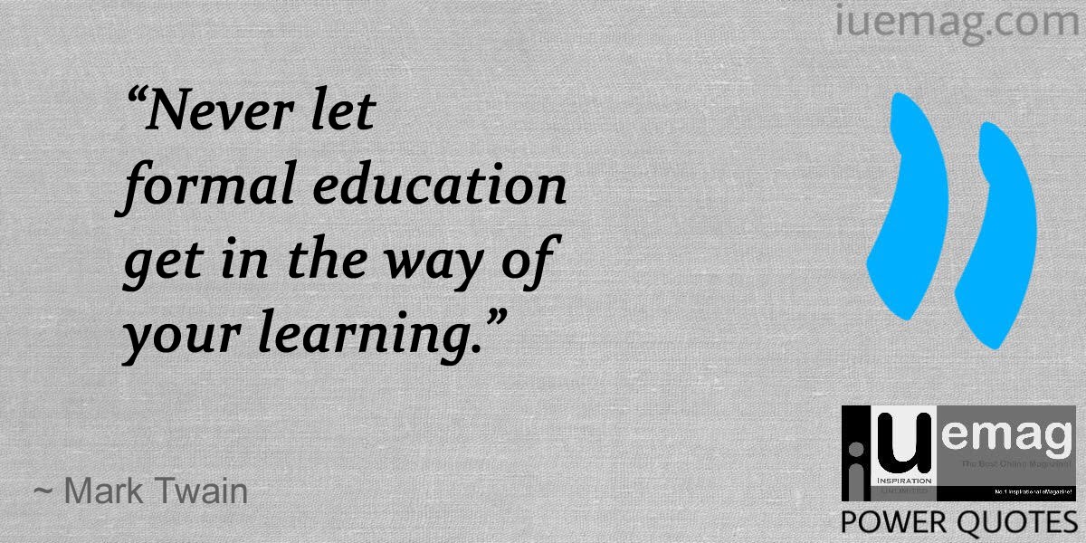 Power Quotes: Never Stop Learning