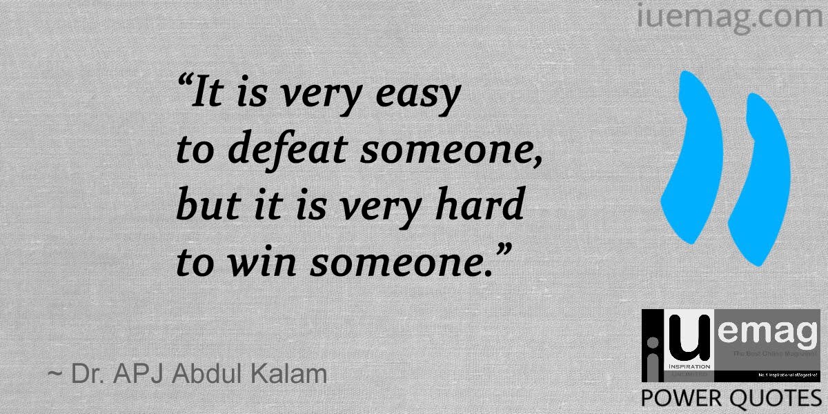 Quotes By India’s Prominent Leader Dr APJ Abdul Kalam