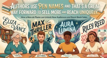 Why and How Authors Use Pen Names and You Can Too