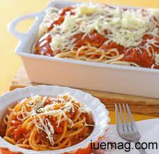 spaghetti pasta in tomato sauce,delicious food