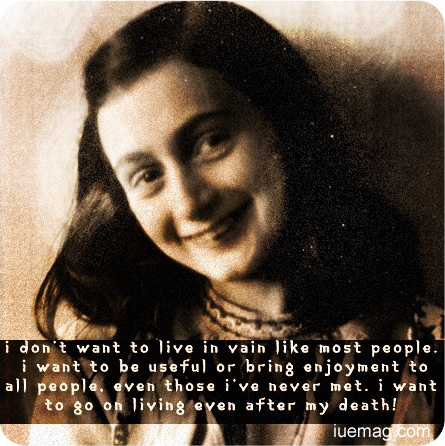 Believing in the Power of Dreams: Lessons from the life of Anne Frank