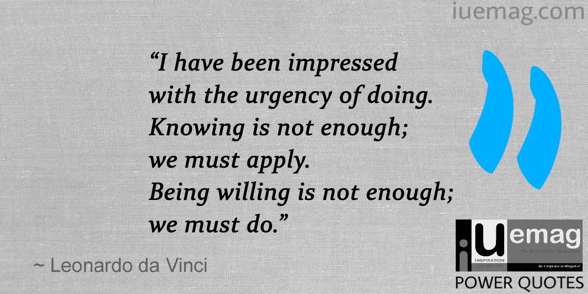 Leonardo da Vinci Quotes To Convert Your Knowledge Into Wisdom