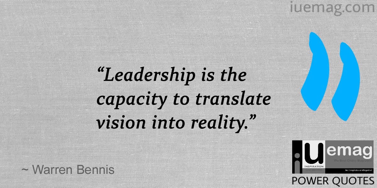 Warren Bennis Quotes On Leadership In Business