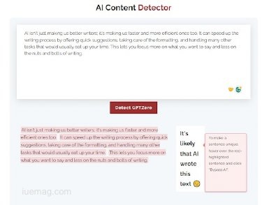 AI tool for content evaluation