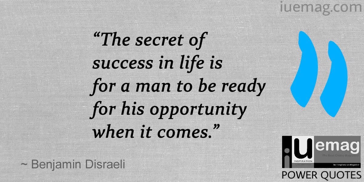 Benjamin Disraeli Quotes To Aim And Achieve Big
